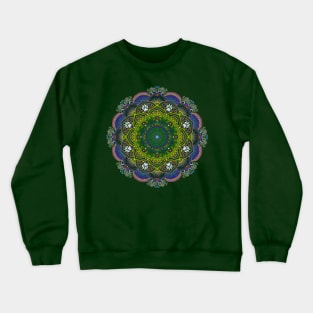 Forest Beauty Mandala Crewneck Sweatshirt